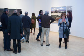 Inauguración de la exposición "Paisajes Andaluces", de Eugenio Chicano. Museo del Patri...