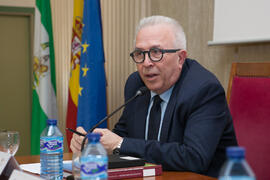 José Sánchez Maldonado en la clausura del 50 Aniversario de la Facultad de Económicas. Facultad d...