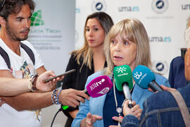 Intervención de Alicia Violeta Bohren en la inauguración de la exposición "Aguyjevete 2019. ...