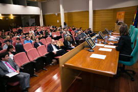 Asistentes a la relatoria final. Jornada "Brexit y Gibraltar. Un reto con oportunidades conj...