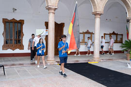 Desfile de deportistas. Ceremonia de inauguración del Campeonato Europeo de Golf Universitario. A...