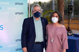 Homenaje al personal jubilado o que cumple 25 años de servicio en la Universidad de Málaga. Jardí...