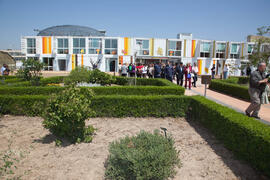 Inauguración del Jardín Botánico de la Universidad de Málaga. Campus de Teatinos. Abril de 2009