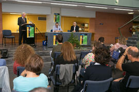 Antonio Martín Oñate en las Lecturas Poéticas en la UMA: "Poemas para el Siglo XXI". Biblioteca General. Octubre de 2017