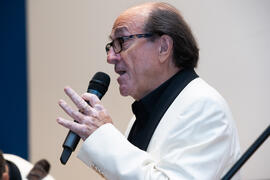 Actuación del grupo musical "Boleros Imperfectos". Graduación y clausura del curso del Aula de Mayores de la Universidad de Málaga. Paraninfo. Junio de 2019