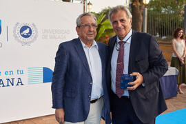 Homenaje al personal jubilado o que cumple 25 años de servicio en la Universidad de Málaga. Jardí...