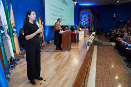 Discurso de Javier López. Investidura de Bernardo Quintero como Doctor "Honoris Causa" por la Universidad de Málaga. Paraninfo. Marzo de 2025