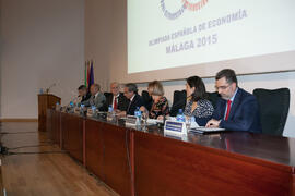 Intervención de José Ángel Narváez. Entrega de premios en el Paraninfo de la Universidad de Málag...