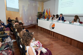 Intervención de Adelaida de la Calle. Presentación del Retrato de Honor de D. Eugenio José Luque Domínguez. Facultad de Ciencias Económicas y Empresariales. Junio de 2025