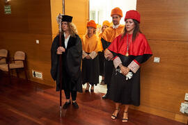 Comitiva académica. Investidura de Jorge Martínez-Vázquez como Doctor "Honoris Causa" por la Universidad de Málaga. Edificio del Rectorado. Julio de 2025