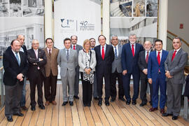 Presentación "Becas Santanter CRUE CEPYME: Prácticas Profesionales en Empresa". Rectora...