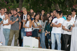 Bienvenida a los alumnos de intercambio internacional de la Universidad de Málaga. Jardín botánic...