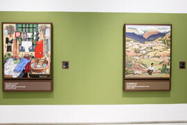 Exposición "Aguatintas por Seguiriyas", de Eugenio Chicano. Palacio Episcopal de Málaga. Enero de 2019