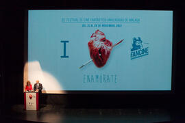 Gala Inaugural de la XXIII edición de Fancine. Teatro Cervantes. Noviembre de 2013