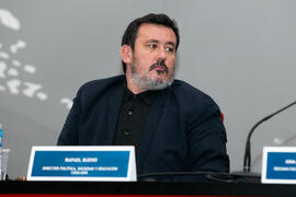 Rafael Bueno. Décimo Aniversario de colaboración de la Universidad de Málaga y la Universidad Nacional de Incheon. Complejo de Estudios Sociales y Comercio. Octubre de 2019