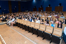 Asistentes. Graduación de Másters de la Facultad de Ciencias Económicas y Empresariales de la Uni...