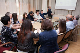 Reunión del Departamento de Farmacología. Facultad de Medicina. Noviembre de 2015