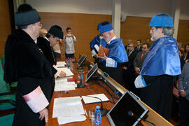 Investidura como Doctor "Honoris Causa" de Antonio Luque por la Facultad de Ciencias de...