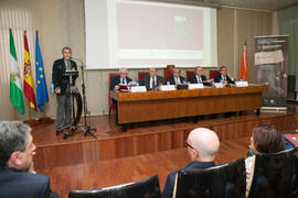 Juan Francisco Zambrana en la clausura del 50 Aniversario de la Facultad de Económicas. Facultad ...