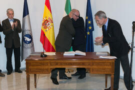 Toma de Posesión de Pedro Fernández-Llébrez del Rey como Director de Secretariado de la Escuela d...