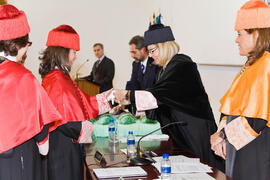 Investidura de nuevos doctores por la Universidad de Málaga. Paraninfo. Enero de 2011
