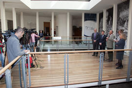 Presentación de la exposición "Semana Santa, 1972. UMA 40 años compartiendo futuro". Rectorado. Marzo de 2013