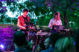 Concierto de Joe Crepúsculo. Cursos de Verano de la Universidad de Málaga. Contenedor Cultural UMA. Julio de 2018