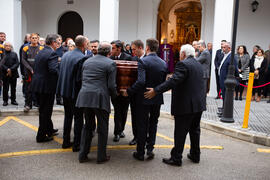 Entierro de Eugenio Chicano. Cementerio de Vélez-Málaga. Noviembre de 2019