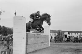 Málaga. Fiestas de Invierno. Pruebas hípicas. Febrero de 1963