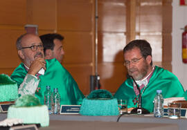 Investidura como Doctor "Honoris Causa" de D. Humberto Maturana Romesín y D. José Gimen...