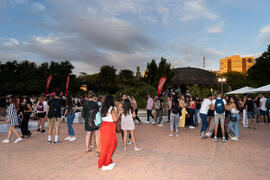 Welcome to UMA. Bienvenida a los alumnos de intercambio internacional de la Universidad de Málaga. Jardín botánico. Octubre de 2019