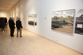 Inauguración de la exposición "Paisajes Andaluces", de Eugenio Chicano. Museo del Patri...