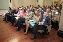 Asistentes al acto conmemoración del 50 Aniversario de la Facultad de Económicas. Facultad de Cie...