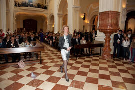 María Chantal Pérez. Misa de Lunes Santo. Iglesia de San Agustín. Abril de 2014