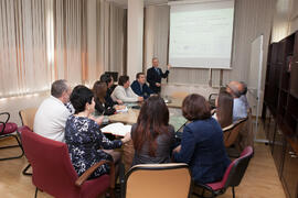 Reunión del Departamento de Farmacología. Facultad de Medicina. Noviembre de 2015