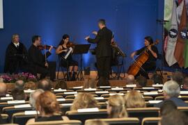 Actuación musical. Apertura del Curso Académico 2023/2024 de la Universidad de Málaga. Paraninfo....