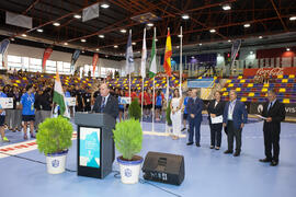 Intervención de Manuel Jesús Barón. Ceremonia de apertura del Campeonato del Mundo Universitario ...