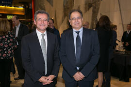 Momentos posteriores al acto del 25 Aniversario del Parque Tecnológico de Andalucía. Palacio de F...