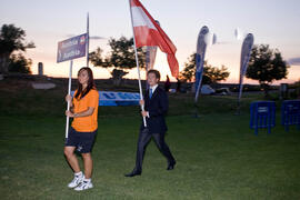 Equipo de Austria. Inauguración del Campeonato Mundial Universitario de Golf. Antequera Golf. Jun...