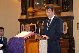 Pablo Atencia. Misa de Lunes Santo. Iglesia de San Agustín. Marzo de 2013