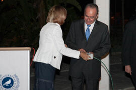 Inauguración del alumbrado del Campus de Teatinos. Málaga. Junio de 2013