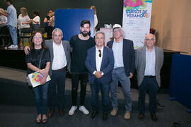 Foto de grupo. Curso de Verano "El humor en las artes escénicas". Marbella. Julio de 2018