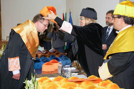 Investidura de nuevos doctores por la Universidad de Málaga. Paraninfo. Febrero de 2012