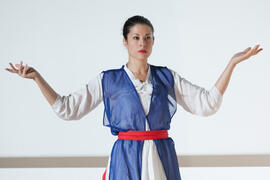 Representación de la obra "La Gaviota" de la compañía Mu Teatro. Paraninfo. Octubre de 2015