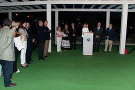 Inauguración del alumbrado del Campus de Teatinos. Málaga. Junio de 2013