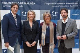 "Jornadas de columnismo de opinión. Encuentros en Málaga". Edificio del Rectorado. Ener...