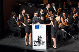 Gala Inaugural de la XXII edición de Fancine de la Universidad de Málaga. Teatro Cervantes. Novie...