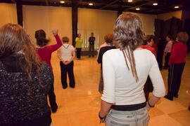 Taller de Ritmos Básicos para Mayores. 3º Congreso Internacional de Actividad Físico-Deportiva para Mayores de la Universidad de Málaga. Palacio de Ferias y Congresos de Málaga. Marzo de 2009