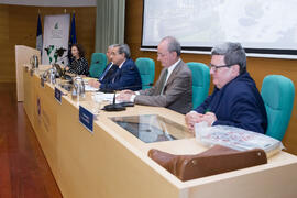 Acto de clausura. Curso "La ciudad como arquetipo. Literatura, historia y arte. Europa y América". Edificio del Rectorado. Septiembre de 2018