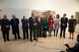 Inauguración de la exposición "Paisajes Andaluces", de Eugenio Chicano. Museo del Patri...